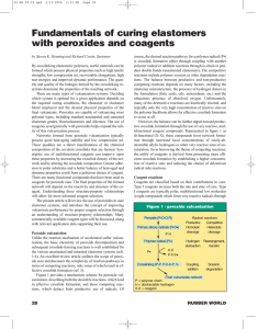 Fundamentals of curing elastomers with peroxides and coagents
