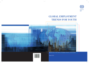 Global Employment Trends for Youth, August 2010