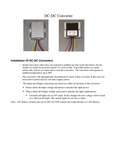 DC Power Wiring Instructions 1.8