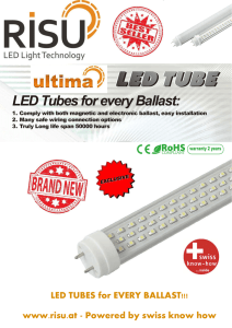 LED TUBES for EVERY BALLAST!!! - Risu