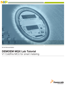DEMOEM MQX Lab Tutorial