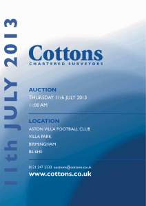 - Cottons Chartered Surveyors