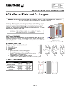 ABX - Brazed Plate Heat Exchangers
