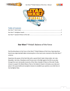 Star Wars™ Pinball: Balance of the Force