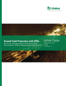 White Paper - Ground-Fault Protection with VFDs