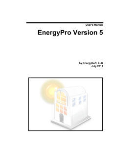 User`s Manual EnergyPro Version 5