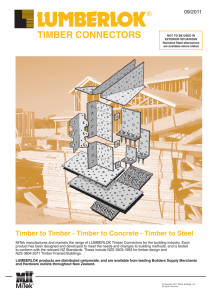 timber connectors - MiTek Industries