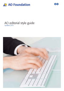 AO editorial style guide