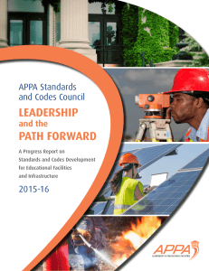Progress Report on Standards and Codes Development for