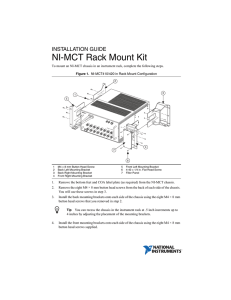 NI-MCT Rack Mount Kit Installation Guide