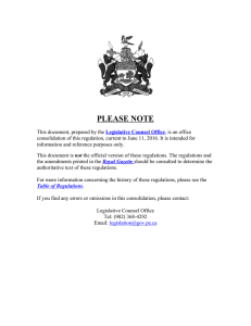 Canadian Electrical Code Regulations
