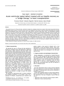 Acute ventricular septal defect treated with an Impella recovery as a