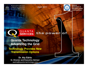 Quanta Technology Advancing the Grid