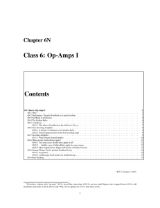 Chapter 6N Class 6: Op
