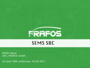 SEMS SBC - Kamailio
