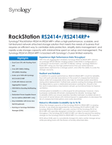 RackStation RS2414+/RS2414RP+ - Thomas