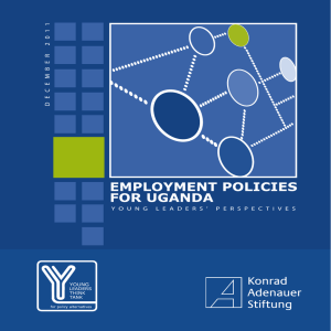 Employment Policies for Uganda: Young Leaders` Perspectives