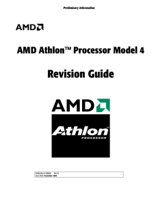 AMD Athlon™ Model 4 Processor Revision Guide (23614)