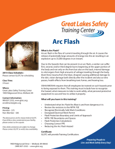 Arc Flash - Great Lakes Safety Training Center