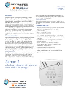 Simon 3 - Surveillance