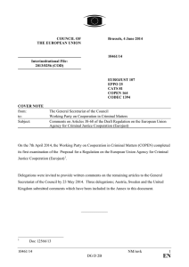 Council document 10461/14 of 2014-06-04