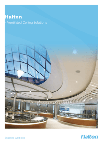Ventilated Ceilings Solutions