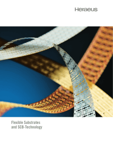 Flexible Substrates and SCB-Technology