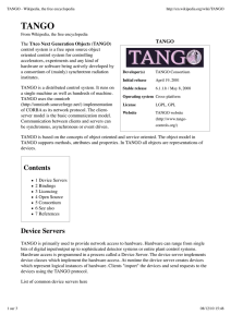 TANGO - Wikipedia, the free encyclopedia
