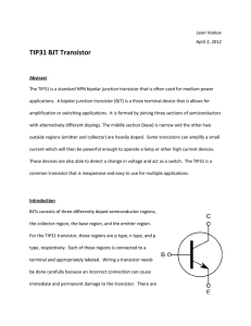 TIP31 BJT Transistor