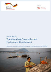 Transboundary Cooperation and Hydropower Development