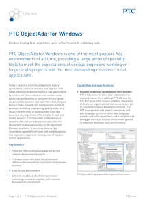 PTC ObjectAda® for Windows