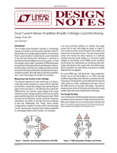 DN407 - Dual Current-Sense Amplifiers Simplify H