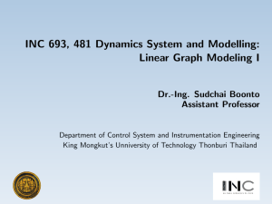 INC 693, 481 Dynamics System and Modelling