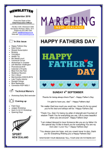 HAPPY FATHERS DAY - Marching New Zealand
