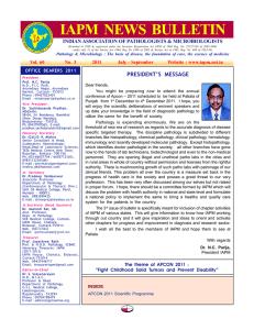 News Bulletin 03-08 - indian association of pathologists