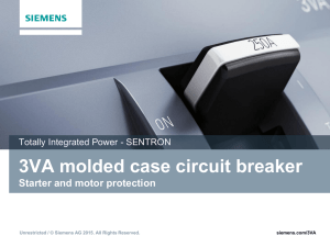 3VA molded case circuit breaker
