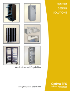 Applications and Capabilities Brochure