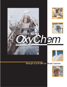 The OxyChem Sodium Silicates Handbook