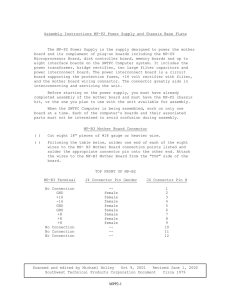 MP-P2 Power Supply Assembly Instructions (57k PDF)