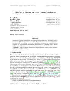 LIBLINEAR: A Library for Large Linear Classification