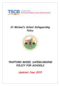 School Safeguarding Policy June 2015