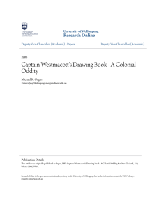 Captain Westmacott`s Drawing Book - A Colonial