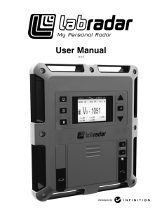 LabRadar User Manual
