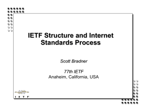 77th IETF Newcomer`s Training