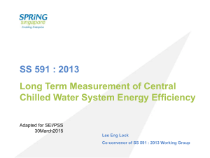 Long Term Measurement of Central Chilled Water System Energy