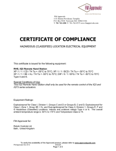 3054426 Certificate of Compliance