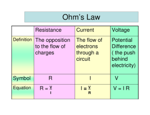 Ohm`s law