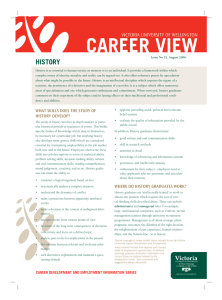 career view - University of Otago