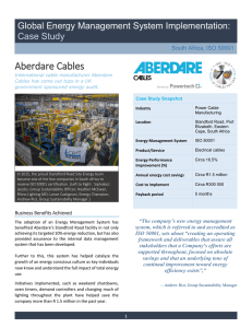 Aberdare Cables - Clean Energy Ministerial