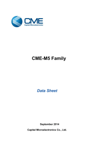 CME-M5 Family Data Sheet
